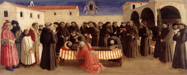 Lamentation over St. Francis by Fra Angelico